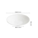 Axyaa Ceramic Vegetable Salad Plate Deep Soup Pasta Fruit Plates
