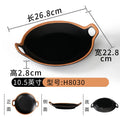 Axyaa Plastic Handle Plates - Commercial Catering Restaurants Creative Dish Plates