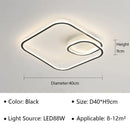 Axyaa Modern LED Ceiling Light - Artistic Nordic Minimalist Design for Home Interior