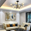 Axya Modern Luxury Glass Ball Chandelier Lighting for Home and Hotel Decor