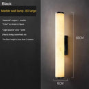 Axyaa Nordic Marble Copper Living Room Wall Light Strip