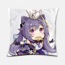 Axyaa Kawaii Genshin Impact Pillowcase for Kid's Bedroom