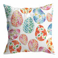 Spring Peach Rabbit Cushion Cover 45x45cm for Sofa Decor, Car, Bedside - Axyaa