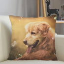 Axyaa Golden Retriever Dog Sofa Pillowcase for home decor