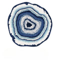 Axyaa Gradient Fluffy Irregular Shape Rug for Living Room Bedroom Study Anti-slip Mat