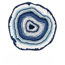 Axyaa Gradient Fluffy Irregular Shape Rug for Living Room Bedroom Study Anti-slip Mat