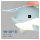Axyaa Nordic Airplane & Fish Fan Pendant Light: Children's Bedroom Chandelier