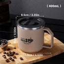 Axyaa Double Layer Insulated Coffee Mug - Stainless Steel Travel Thermos