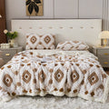 Axyaa Jacquard Lambswool Blanket: Warm, Skin-Friendly, Queen King Size Comforter