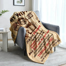 Axyaa Romantic Love Blanket for Wife: Mothers Day, Anniversary, Birthday Gift
