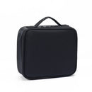 Axyaa Makeup Train Case Cosmetic Organizer with Adjustable Dividers