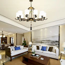 Axyaa Retro Chandelier Ceiling Light for Living Room Bedroom Dining Room Lighting