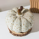 Axya Ceramic Pumpkin Ornament Handmade Sculpture Home Decoration