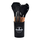 Axyaa Silicone Utensils Set - Non-stick Cookware, Heat Resistant Kitchen Accessories