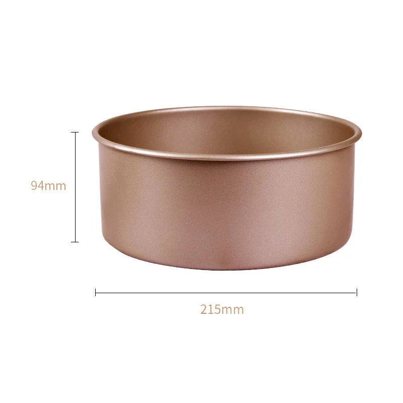 Axyaa 6/8 Inch Round Non-stick Bread Mould Carbon Steel Baking Mold Bakeware