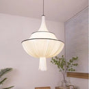 Axyaa Wabi Sabi Cloth Chandelier for Home Pendant Lights and Room Decor