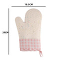 Axyaa Silicone Oven Glove: Heat-resistant, Flexible, Stylish Microwave Baking Accessory