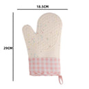 Axyaa Silicone Oven Glove: Heat-resistant, Flexible, Stylish Microwave Baking Accessory