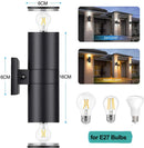 Axyaa Double Head LED Wall Lamp for Luxury Room Decor