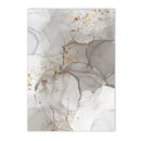 Pink Marble Abstract Canvas Painting Wall Art Print Home Decor by Axyaa