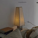 Axyaa Sheepskin Desk Lamp: Handmade Paper Cover, Luxury Design for Living & Bedside