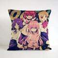 Axyaa 45x45 Decorative Pillowcases for Sofa Pillows - Bocchi Rock Theme