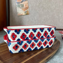 Axyaa Ceramic Oval Baking Pan Handle Roasting Lasagna Kitchen Dish