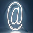 Axyaa Neon Letter Light Sign A-Z Alphabet with Color-Changing Illuminated Lights