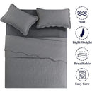Axyaa Oversized King Quilt Set, Lightweight & Durable Bedspread for Extra Wide Coverage