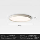 Axyaa LED Ceiling Lamp for Bedroom Living Room Bathroom Balcony