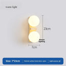 Axyaa Double Antique Wall Lamp for Bedroom, Living Room, Staircase - Wabi Sabi Homestay Lighting
