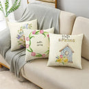 Axyaa Spring Flowers & Plants Pillow Cover Collection - 40/45/50cm
