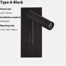 Axyaa Adjustable USB Wall Lamp for Bedside Reading