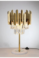 Axyaa Crystal Desk Lamp: Luxury & Romantic LED Table Lamp, Wedding Decor, Fashion Statement