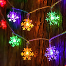 Axyaa Snowflake Fairy String Lights: Christmas & Wedding Decor