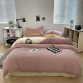 Axyaa Bubble Cotton Bedding Set, AB Side Duvet Cover, Sheet, Pillowcase
