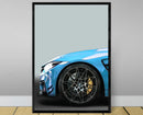 Axyaa SuperCar Trio Modern Aesthetic Canvas Wall Art for Home Decor