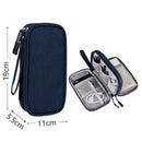 Axyaa Double Layers Cable Cord Organizer Bag
