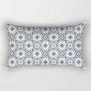 Axyaa Geometric Grey White Square Pillowcase for Home Decor and Living Room