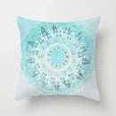 Axyaa Geometric Datura Bohemian Style Wreath Seat Pillow Cover