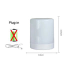 Axyaa LED Dimmable Night Light: Rechargeable Table Lamp for Bedroom Decor