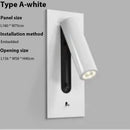 Axyaa Adjustable USB Wall Lamp for Bedside Reading