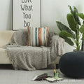 Nordic Leaf Striped Cushion Cover for Axyaa - Set of 3