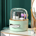 Axyaa Rotating Tissue Box Holder & Cosmetic Organizer