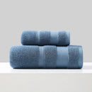 Axyaa White Cotton Towels Set - Hand Face Bath Towel Collection