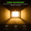 Axyaa Outdoor Solar Tungsten Filament Wall Lamp for Home Garden Lighting