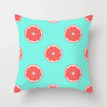 Axyaa Fruit Cushion Cover Collection: Avocado Orange Strawberry Print Party Decor
