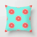 Axyaa Summer Fruit Pattern Cushion Cover 45*45cm