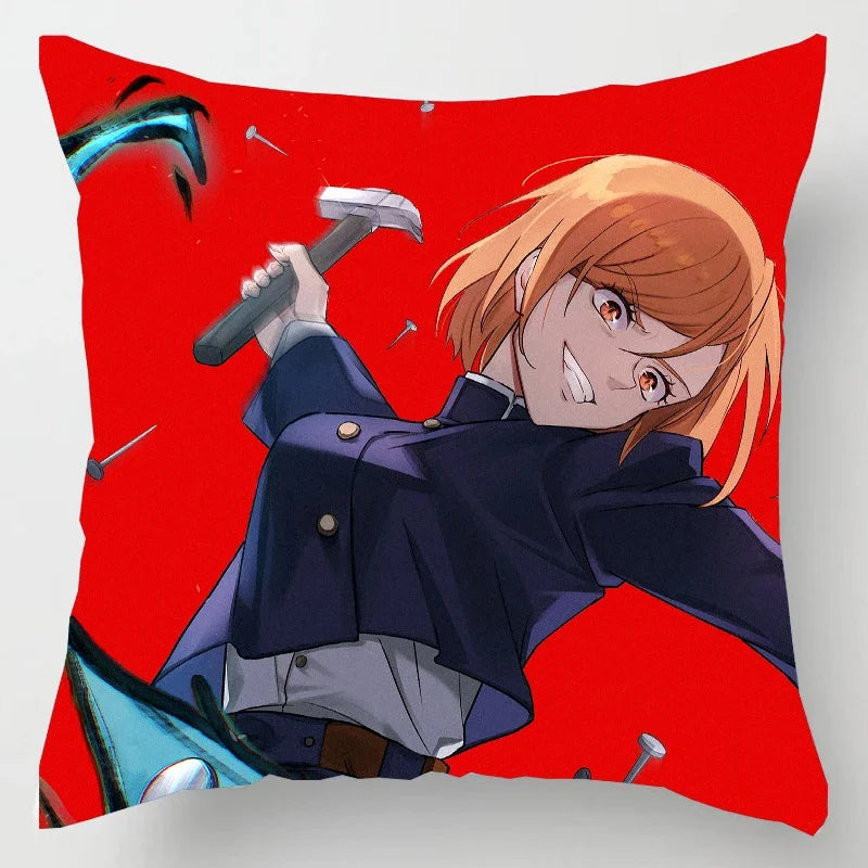 Jujutsu Kaisen Itadori Yuji & Gojo Satoru Pillowcases by Axyaa - Home Decor & Sofa Essential