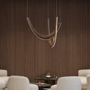 Axyaa Modern LED Pendant Lights for Living Room and Dining Room